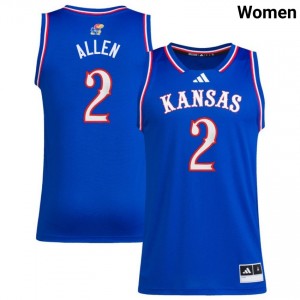 Women's Corbin Allen Royal Kansas #2 Player Jerseys 283964-325