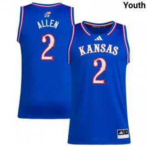 Youth Corbin Allen Royal Kansas Jayhawks #2 University Jerseys 425935-580