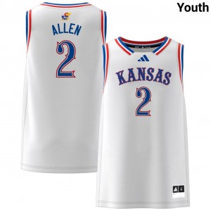 Youth Corbin Allen White University of Kansas #2 Game Jerseys 919235-166