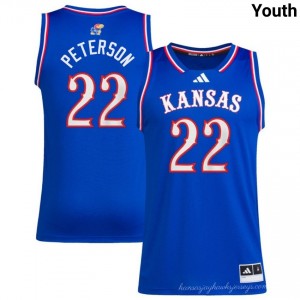 Youth Darryn Peterson Royal KU #22 Player Jersey 309815-910