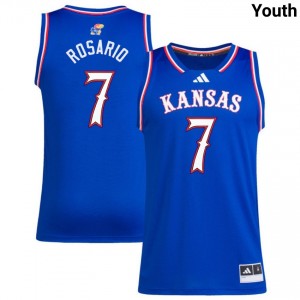 Youth Kohl Rosario Royal Kansas #7 Player Jerseys 960419-346